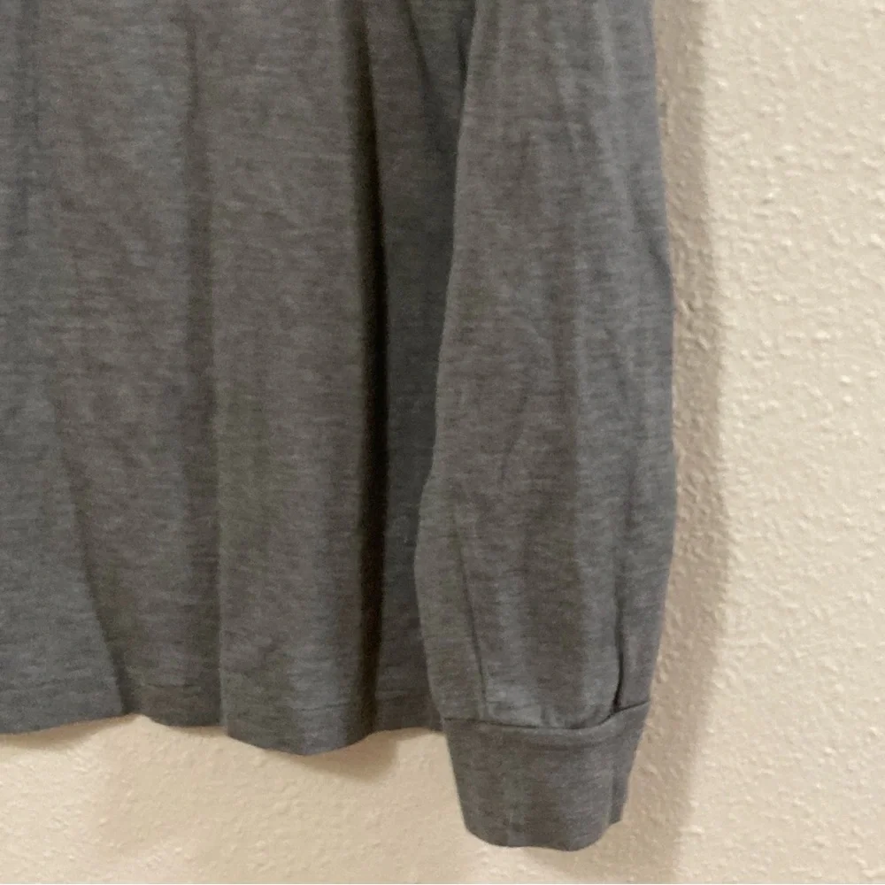 Polo by Ralph Lauren Men's Gray Quarter-Zip Shirt L Gray - Picture 6 of 15